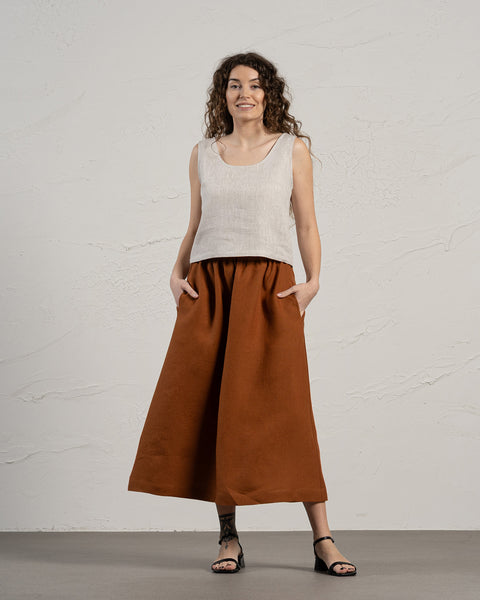 Maxi Skirt Sophia Almond Brown