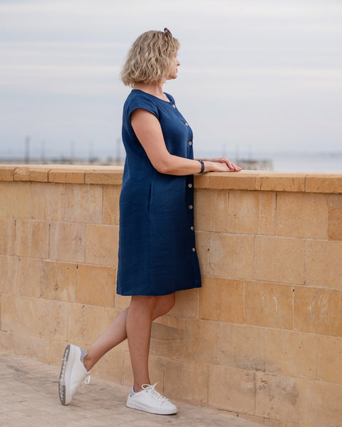 Harper Storm Blue Dress