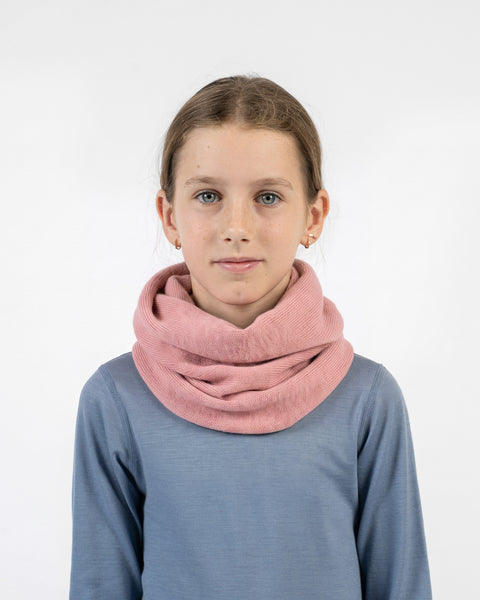 Infinity-Schal aus Merinowolle für Kinder