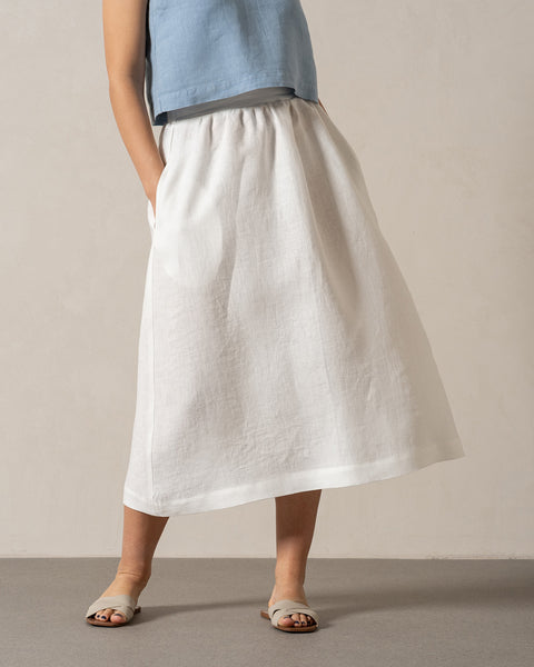 Maxi Skirt Sophia Pure White