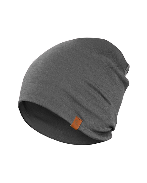 Damen Merino Mütze Perfektes Grau