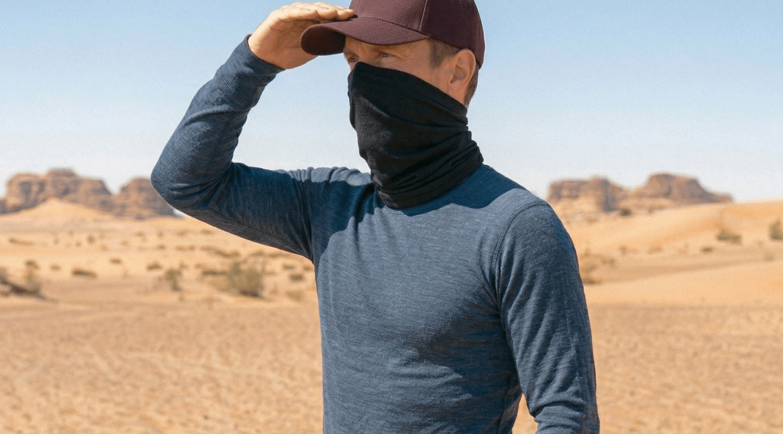 Herren Kollektion mit Sonnenschutz
