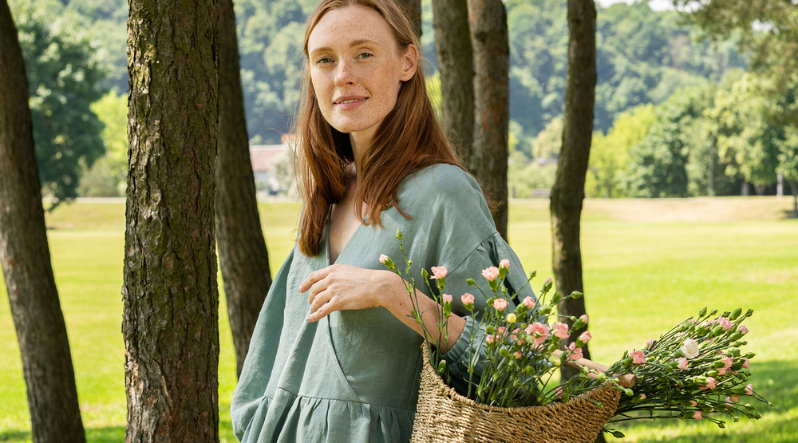 Leinen für den Frühling