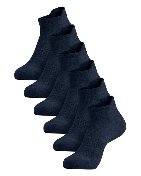 Herren Baumwoll-Sneakersocken 6er-Pack