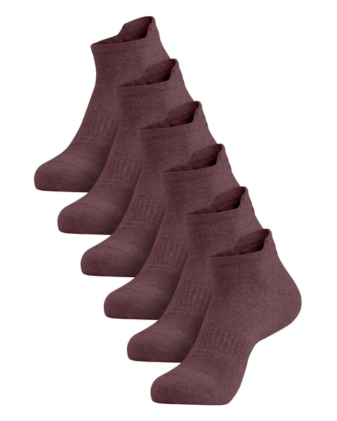 Damen-Söckchen aus Baumwolle, 6er-Pack