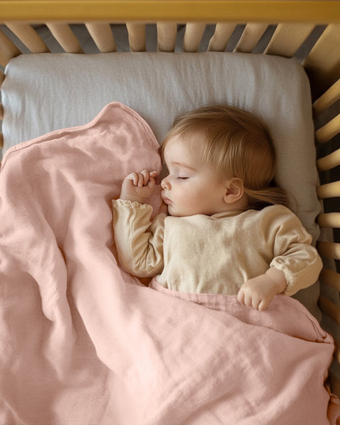 Leinen-Wohndecke für Kleinkinder