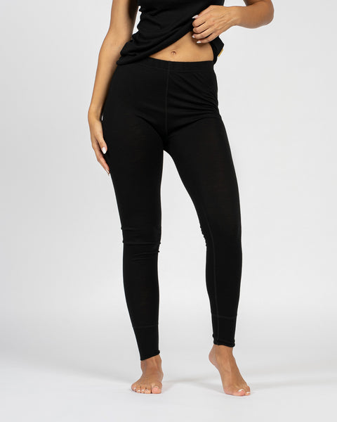 Women's 160 Merino Pants Black