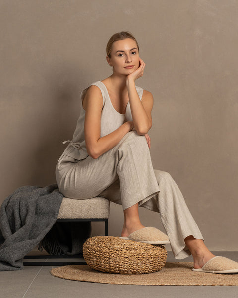 Women's Merino Fluffy Slippers