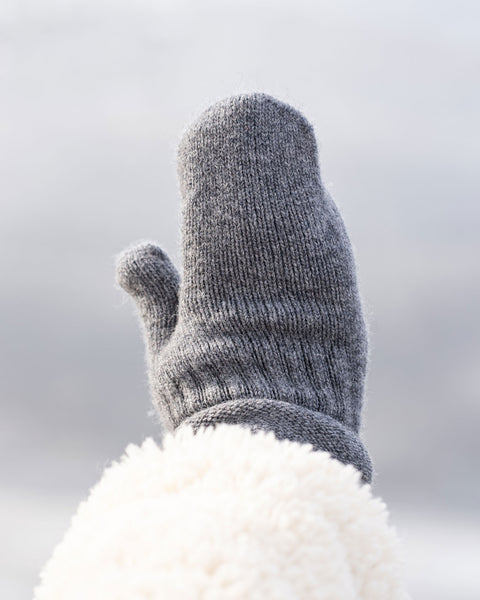 Kids' Mittens Knitted Merino &amp; Cashmere
