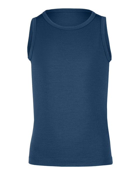 Kinder ärmelloses Singlet Denim