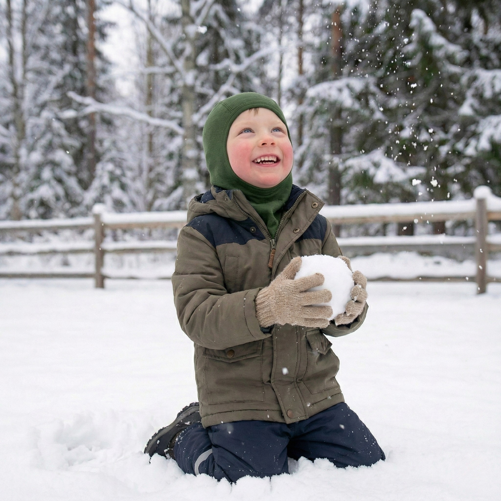 160 Merinowolle Balaklava für Kinder
