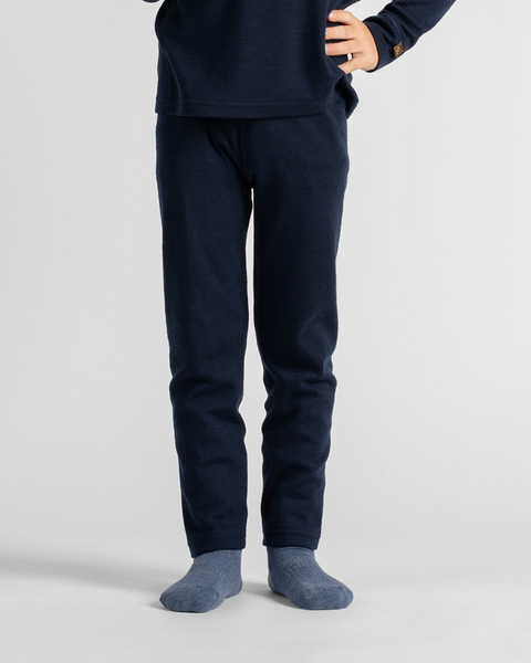 250 Merinohose für Kinder Marineblau