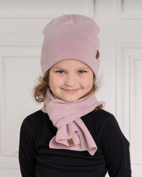 Kids' Knit Beanie &amp; Scarf 2-Piece Set