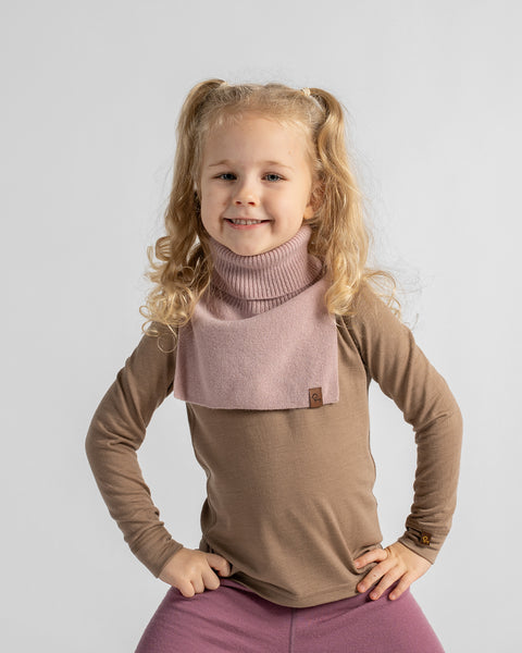 Kinder-Schlupfschal aus weichem Kaschmir-Merino-Mix