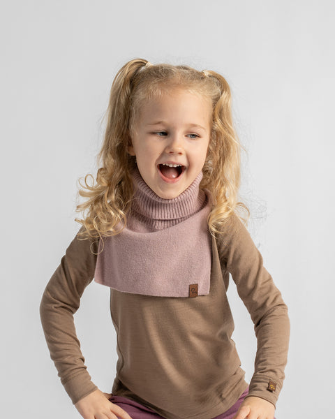 Kinder-Schlupfschal aus weichem Kaschmir-Merino-Mix
