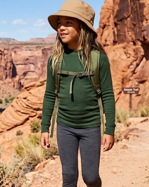 Kinder-Sonnenschutz-Langarmshirt mit UPF 35+