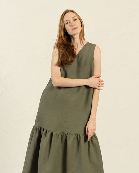 Maxikleid Aurora Stone Green
