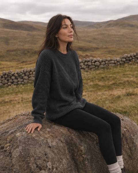 Lässiger Kaschmirpullover NOA