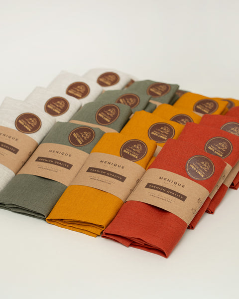 Leinen-Servietten-Set