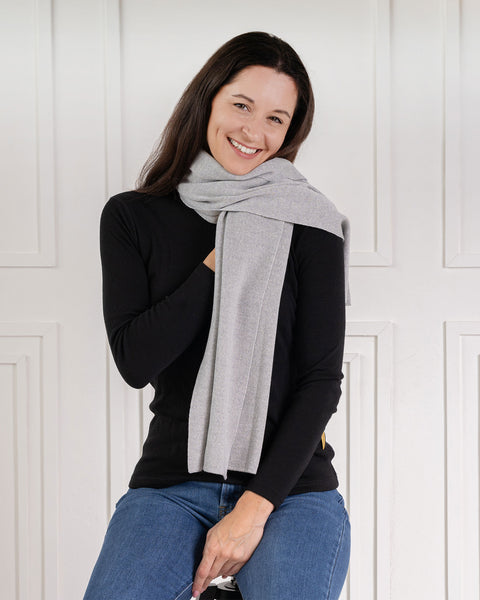 Women's Knit Scarf Merino