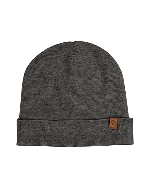 Men's Knit Beanie Merino &amp; Cashmere Dark Gray