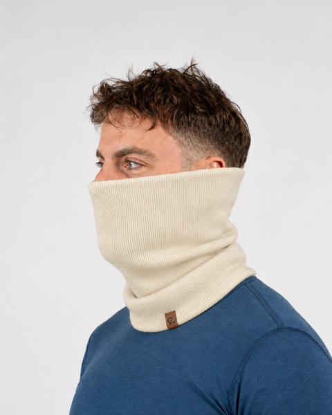 Herren Strick Halswärmer Merino