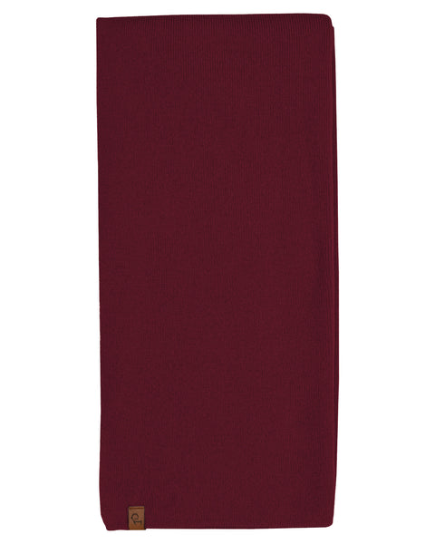Women's Knit Scarf Merino royal cherry