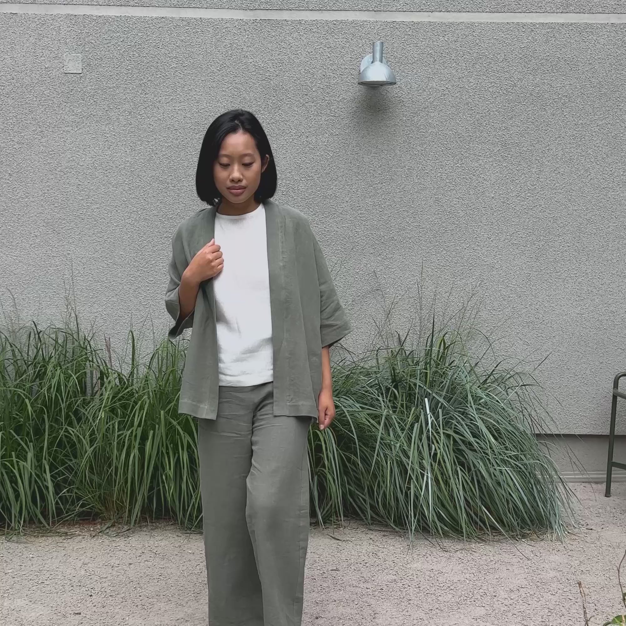 Kurzarm-Cardigan Sakura